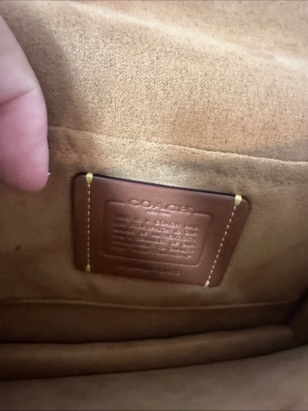 This appears to be the Coach Klare Crossbody Bag in Signature Canvas in the Im/T